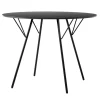 &New Tische-&Tradition RFH RD6 Terrassentisch, 97 cm, schwarz - schwarzes Laminat