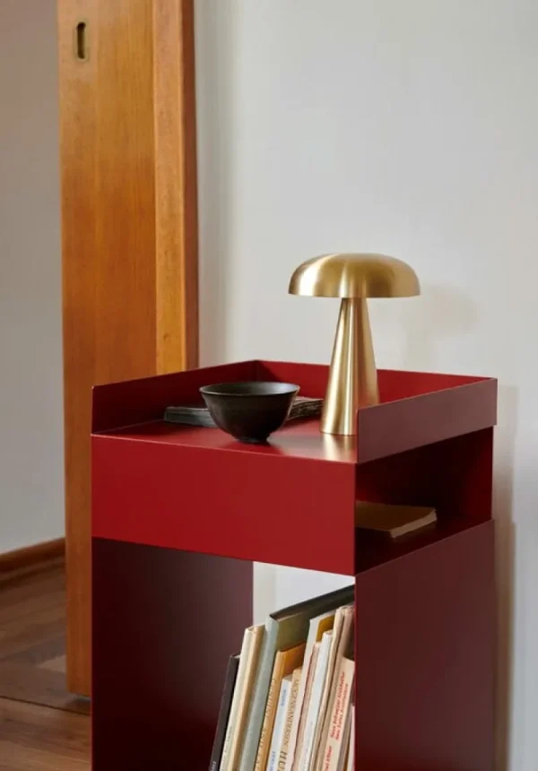 &Tradition Tische-&Tradition Rotate SC73 Beistelltisch, Merlot