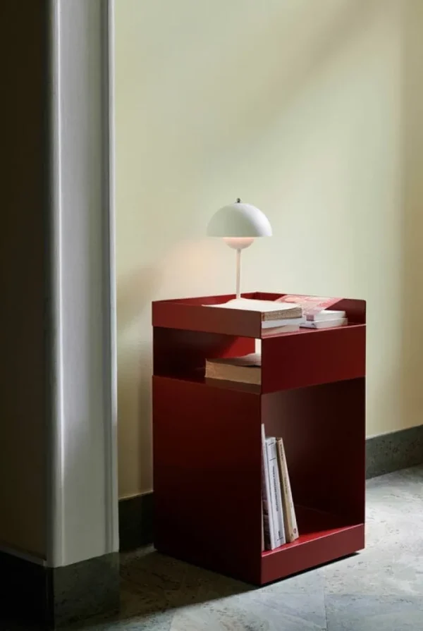 &Tradition Tische-&Tradition Rotate SC73 Beistelltisch, Merlot