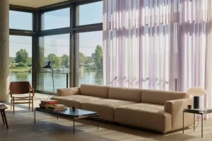 Artek Tische-&Tradition Sett LN12 Couchtisch, Rauchglas - dunkles Chrom