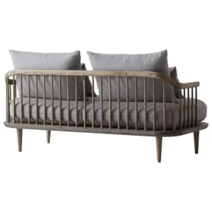 HAY Sofas Und Liegen-&Tradition Sofa Fly SC2, Eiche geräuchert – Hot Madison 094