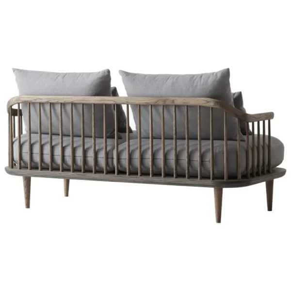 HAY Sofas Und Liegen-&Tradition Sofa Fly SC2, Eiche geräuchert – Hot Madison 094