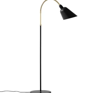 Made By Hand Stehleuchten-&Tradition Stehleuchte Bellevue AJ7, schwarz – Messing