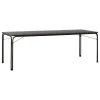 &Tradition Terrassenmöbel^&Tradition Thorvald SC99 Esstisch, 220 x 90 cm, warm black