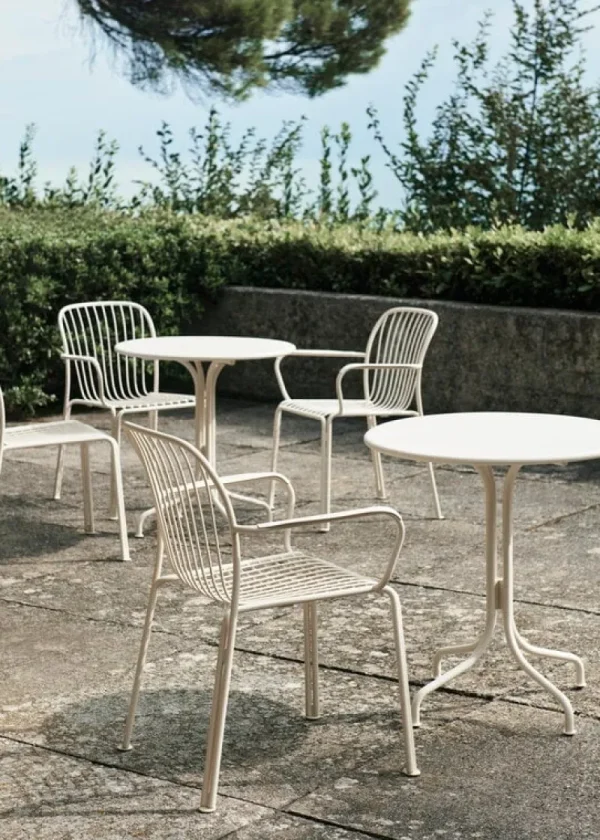 &Tradition Terrassenmöbel^&Tradition Thorvald SC95 Sessel, Elfenbeinweiß