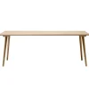 &Tradition Tische-&Tradition Tisch In Between SK5, 90x200 cm, Eiche lackiert