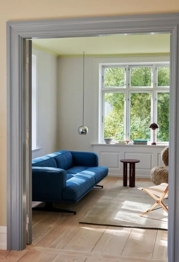 GUBI Deckenleuchten-&Tradition Topan VP6 Pendelleuchte, verchromt