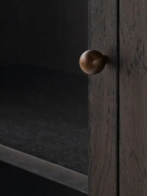 &Tradition Aufbewahrungsmöbel-&Tradition Trace Single Schrank SC87, Eiche dunkel gebeizt
