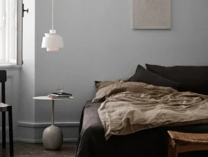 HAY Deckenleuchten-&Tradition Utzon JU1 Pendelleuchte, weiß