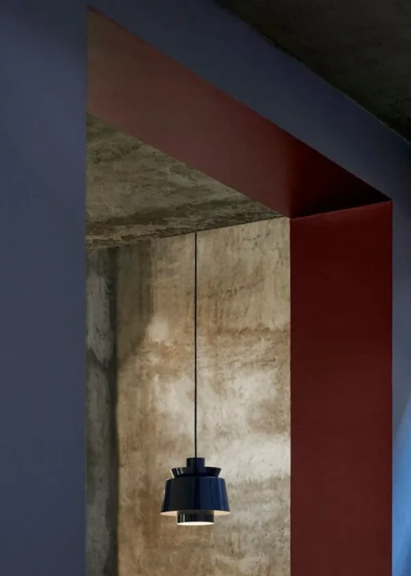 AGO Deckenleuchten-&Tradition Utzon Pendelleuchte JU1, Stahlblau, Sonderedition