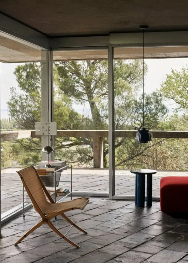 AGO Deckenleuchten-&Tradition Utzon Pendelleuchte JU1, Stahlblau, Sonderedition