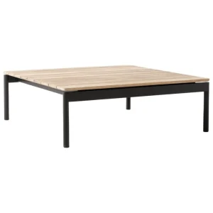 &Tradition Terrassenmöbel^&Tradition Ville AV50 Gartencouchtisch, 90 x 90 cm, Teak - warm black