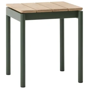 &Tradition Terrassenmöbel^&Tradition Ville AV47 Hocker, Teak - Bronze Green