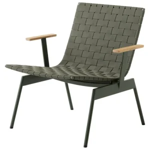 &Tradition Terrassenmöbel^&Tradition Ville AV45 Outdoor-Loungesessel mit Armlehnen, bronze green