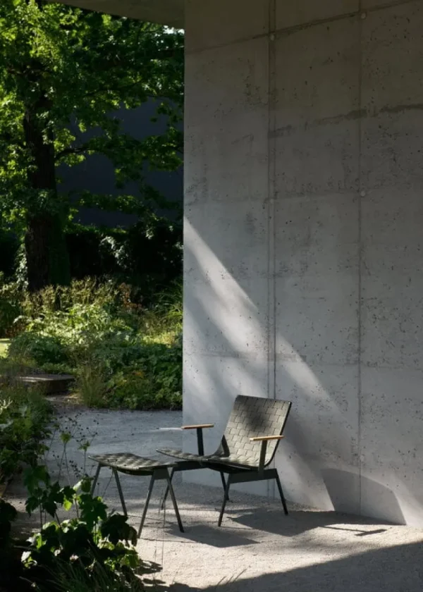 &Tradition Terrassenmöbel^&Tradition Ville AV46 Outdoor-Hocker, bronze grün