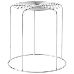 Form & Refine Sitzgelegenheiten-&Tradition Wire Stool VP11, Edelstahl