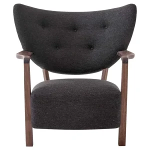 Artek Sitzgelegenheiten-&Tradition Wulff ATD2 Loungesessel, Hallingdal 376 - Walnuss