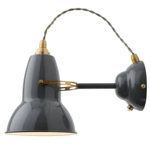 HAY Wandleuchten-Anglepoise Original 1227 Brass Wandleuchte, Elefantengrau