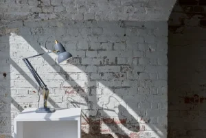 Anglepoise Bürobeleuchtung | Schreibtischlampen^Original 1227 Brass Schreibtischleuchte, Elefantengrau
