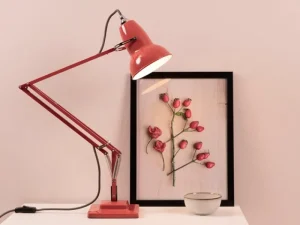 Anglepoise Bürobeleuchtung | Schreibtischlampen^Original 1227 Schreibtischleuchte, korallenrot