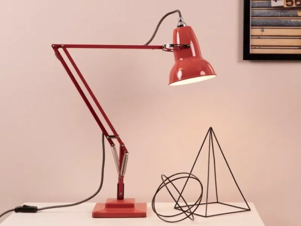 Anglepoise Bürobeleuchtung | Schreibtischlampen^Original 1227 Schreibtischleuchte, korallenrot