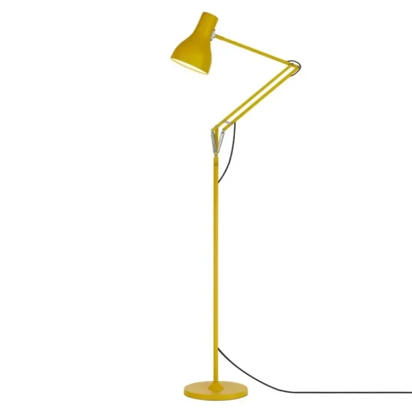 Louis Poulsen Stehleuchten-Anglepoise Type 75 Stehleuchte, Margaret Howell Edition, Ockergelb