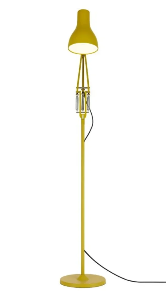 Louis Poulsen Stehleuchten-Anglepoise Type 75 Stehleuchte, Margaret Howell Edition, Ockergelb