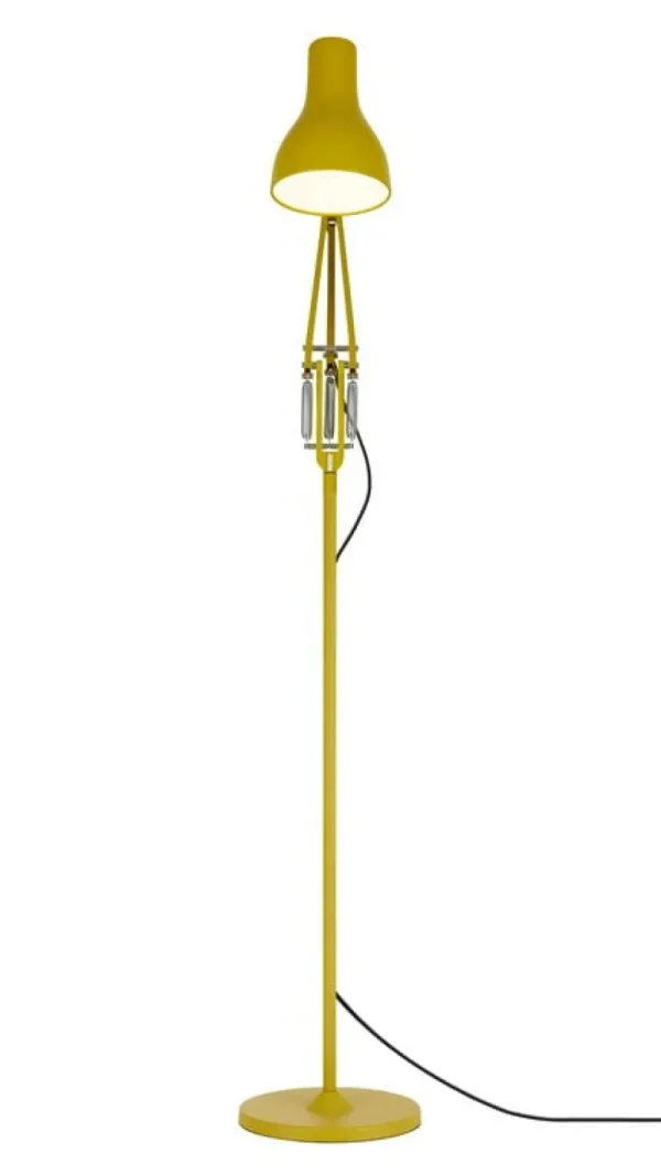 Louis Poulsen Stehleuchten-Anglepoise Type 75 Stehleuchte, Margaret Howell Edition, Ockergelb