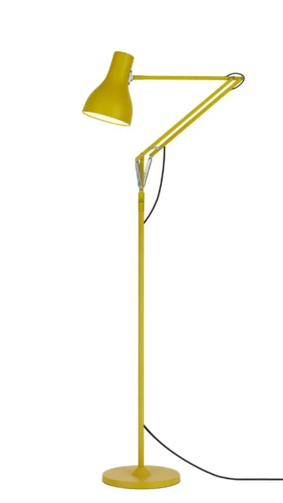 Louis Poulsen Stehleuchten-Anglepoise Type 75 Stehleuchte, Margaret Howell Edition, Ockergelb