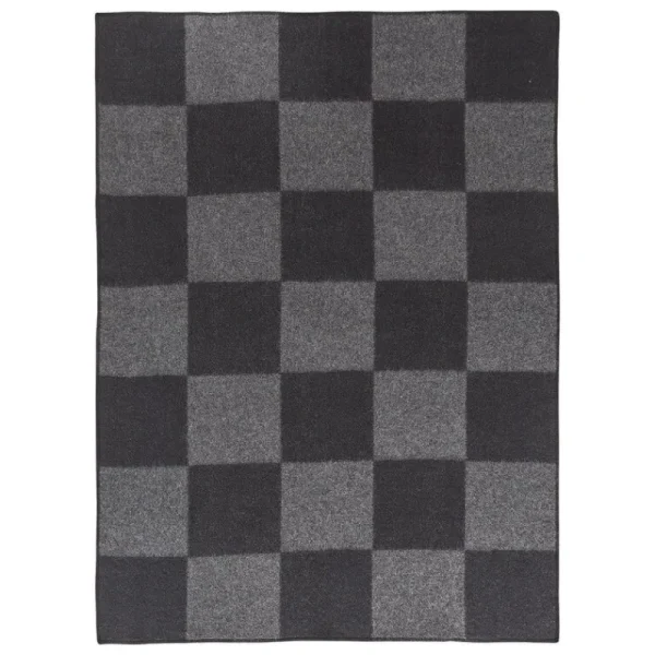 Anno Decken Und Überwürfe^Ala Überwurf, 130 x 180 cm, Dunkelgrau - Schwarz