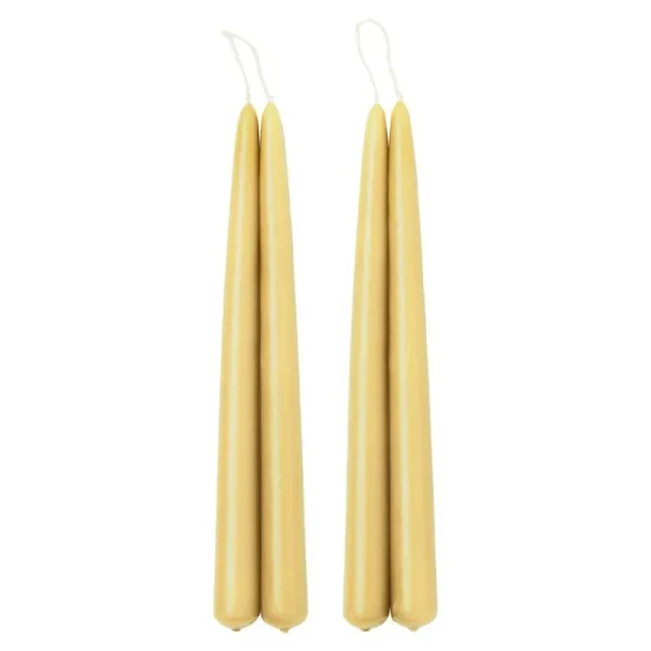 Stelton Kerzen Und Kerzenhalter-applicata Blossom Kerze, 4 Stück, Gelb