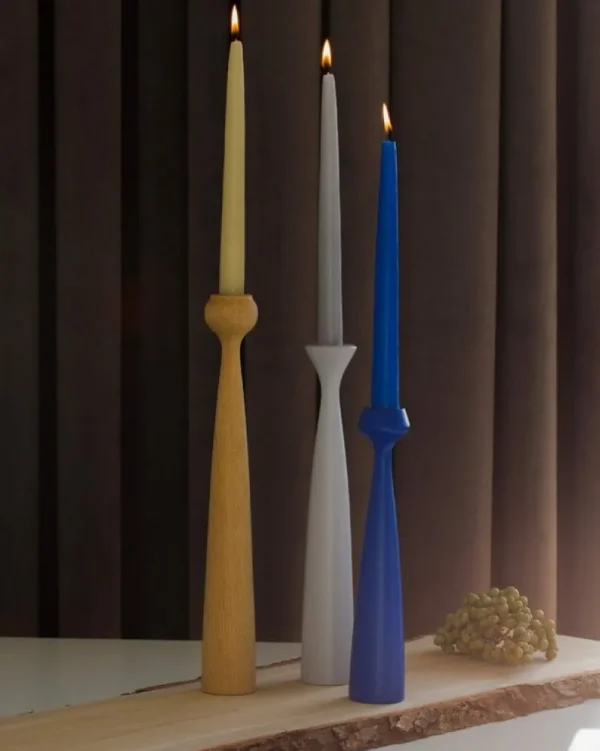 Uyuni Lighting Kerzen Und Kerzenhalter-applicata Lily Kerzenhalter, Kobaltblau