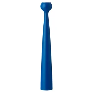ferm LIVING Kerzen Und Kerzenhalter-applicata Tulip Kerzenhalter, Kobaltblau