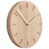 applicata Uhren-Watch:Out Wanduhr, Eiche - Messing