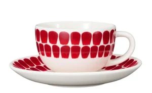 Arabia Geschirr^24h Tuokio Tasse, 0,26 l, rot