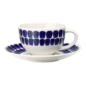 Arabia Geschirr^24h Tuokio Tasse, 0,26 L, Kobaltblau