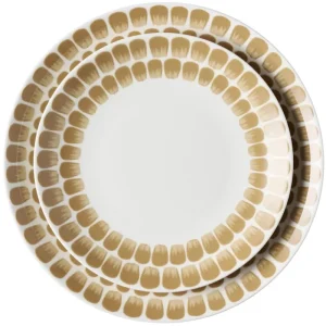 Arabia Geschirr^24h Tuokio Teller 20 cm, Beige