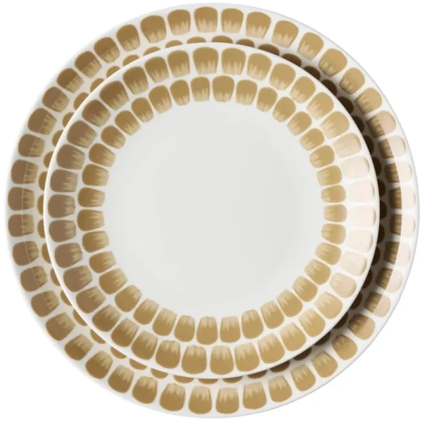Arabia Geschirr^24h Tuokio Teller 20 cm, Beige