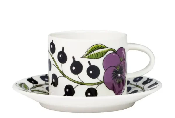 Arabia Geschirr^Tasse Paratiisi 0,18 l, violett