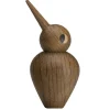 Eero Aarnio Originals Dekorationsgegenstände-Architectmade Bird Holzvogel, klein, geräucherte Eiche