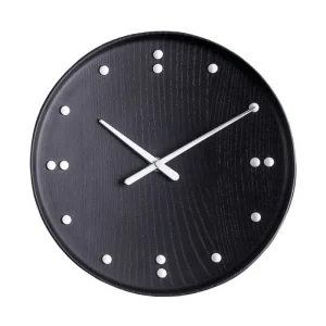 Muoto Collection Uhren-Architectmade FJ Clock 25 cm, schwarz