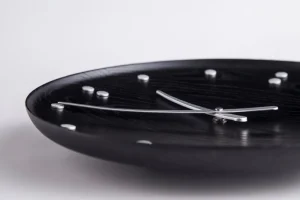 Architectmade Uhren-FJ Clock 35 cm, schwarz