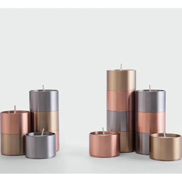 HAY Kerzen Und Kerzenhalter-Architectmade Teelichthalter Trepas Six, 6er-Set