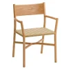 Artek Sitzgelegenheiten-Ariake Ariake Armlehnstuhl, Eiche - Textilband