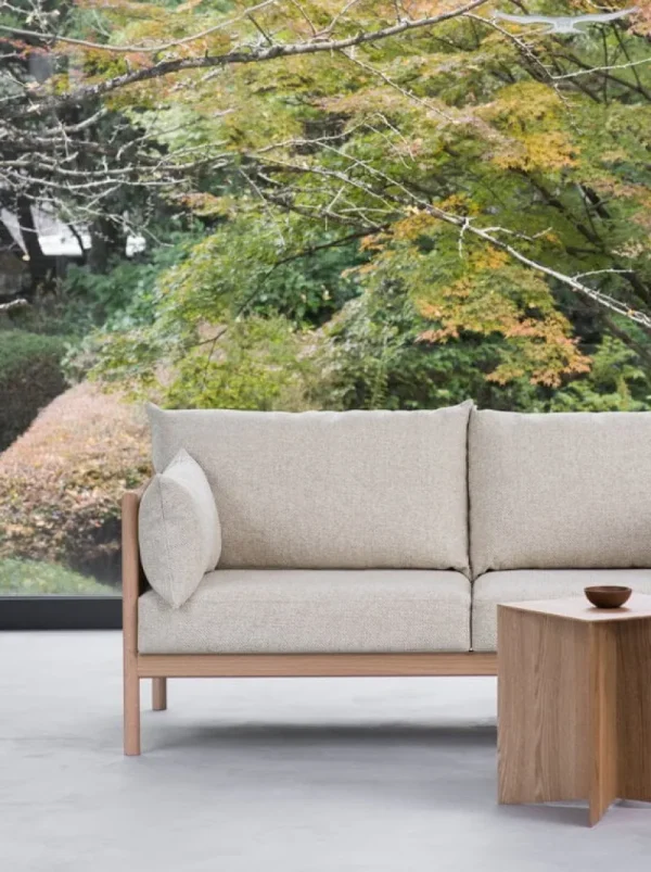 Muuto Tische-Ariake Paperwood Beistelltisch, Eiche