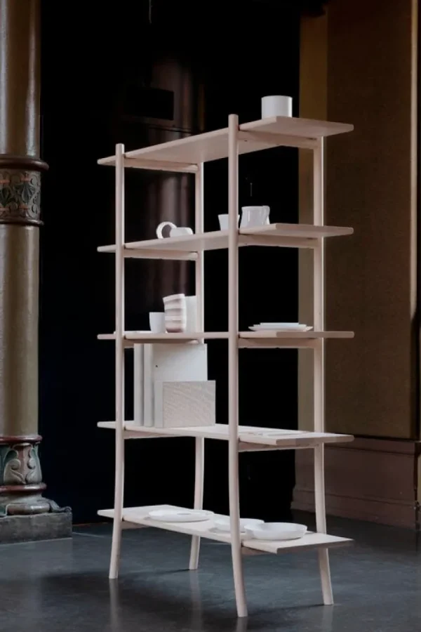 Ariake Regale-Regal Skyladder, hoch, Eiche