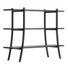 String Furniture Regale-Ariake Regal Skyladder, niedrig, schwarz