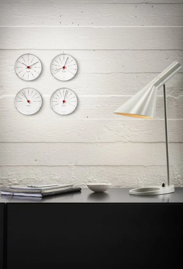 Arne Jacobsen Uhren-AJ Bankers Thermometer