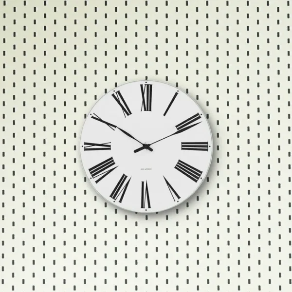 HAY Uhren-Arne Jacobsen AJ Roman Wanduhr, 29 cm