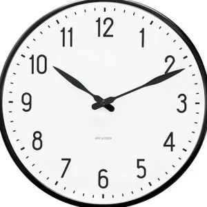 Arne Jacobsen Uhren-Wanduhr AJ Station, 29 cm